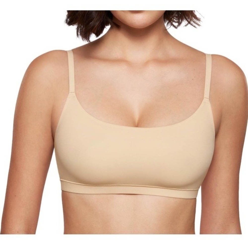 Inbarely Silhouette Bra Women Large Beige New Wire-Free Adjustable Comfort C57